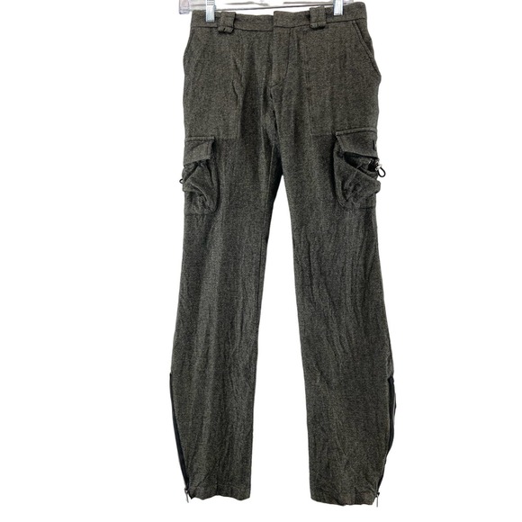 Coperni Gray Wool Blend Cargo Pants Size 2 - Picture 1 of 10